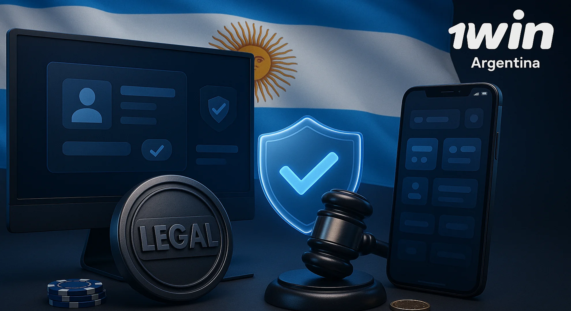 App de 1win es Legal en Argentina